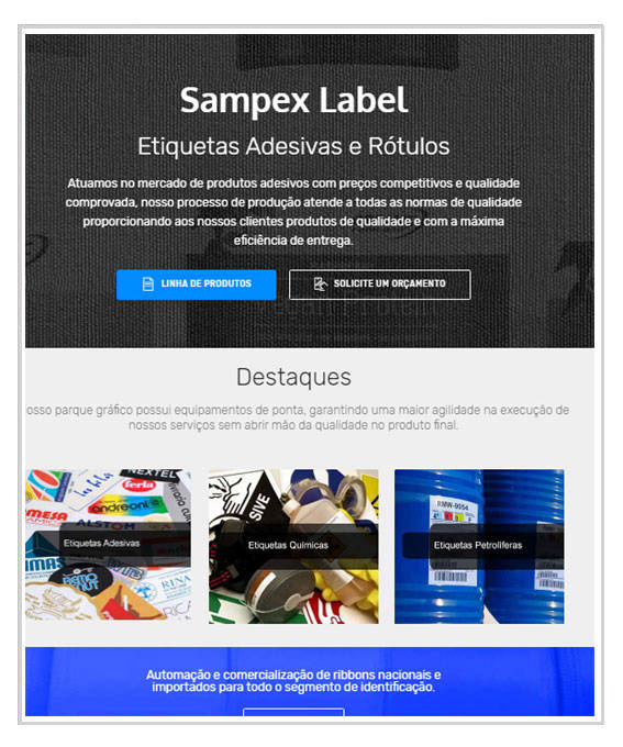 Sampex Label
